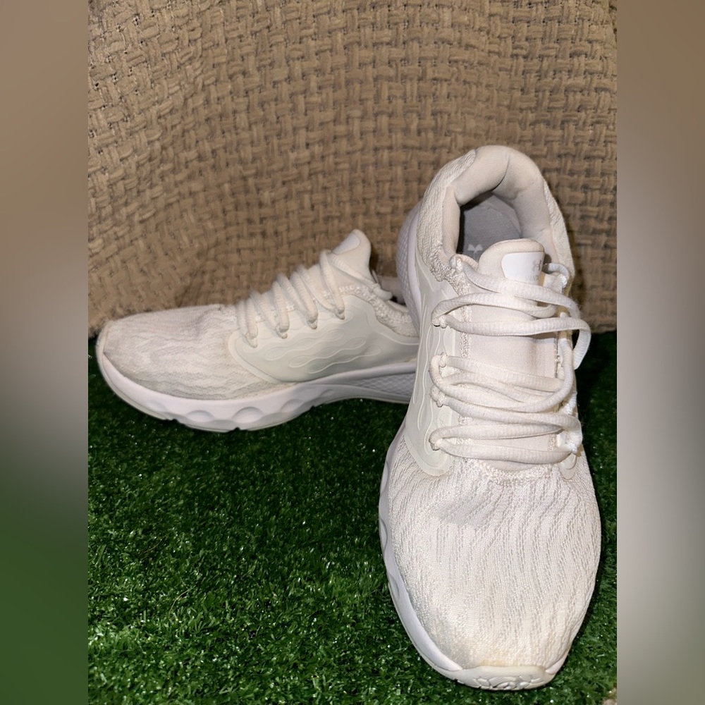 White Women Under Armour Sneakers